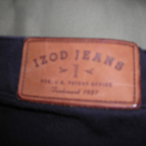 Ladies, Izod Jeans,sz 12,blk.stretch - Picture 4 of 5